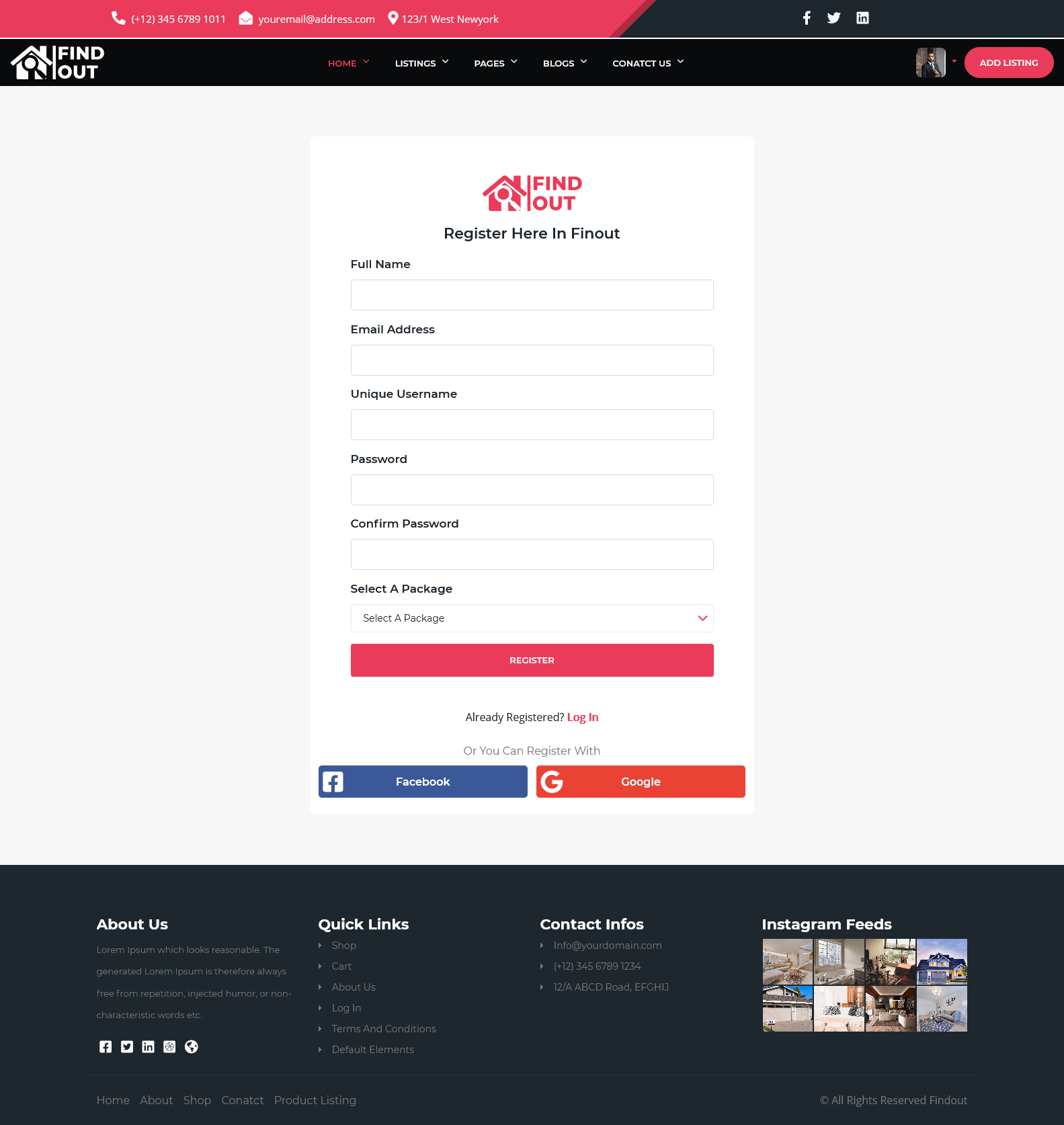 register