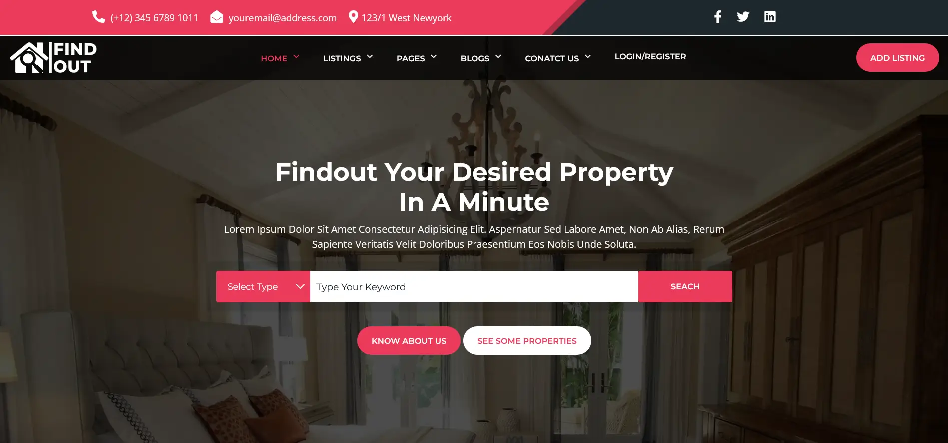 Find Out - A Realistic website HTML template - Image 3